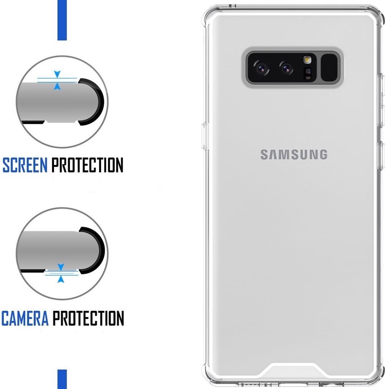 Shockproof-guminis dėklas (Samsung Note 8) Shockproof-guminis dėklas (Samsung Note 8)